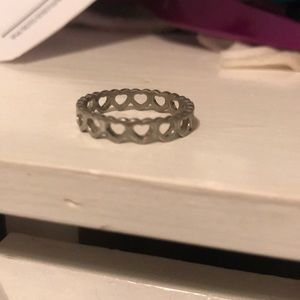 Small hearts ring